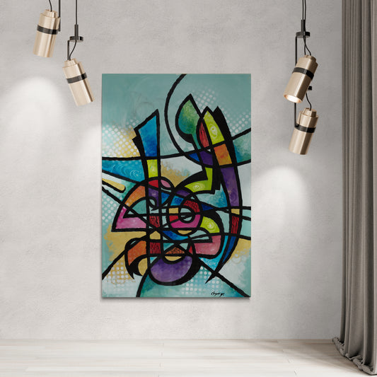 Al Malik- The King of Kings Arabic Calligraphy Wall Art